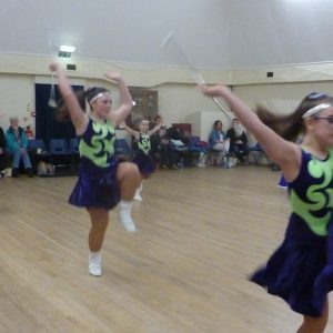 Majorettes Practising